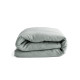 Sage muslin duvet cover