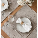 Linen place mats - Pepper