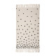 Cotton Ladybird Rug - Black Dots