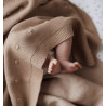 Popcorn Baby Blanket - Mocha