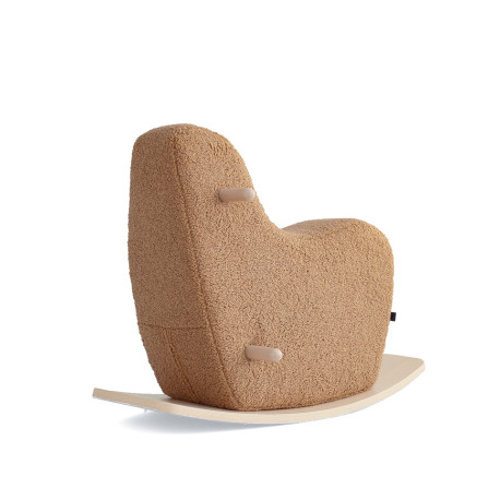 FURRY ROCKING HORSE - caramel