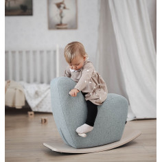 Pale Mint Toddler Rocking Horse 2
