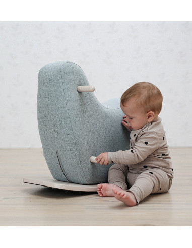 Pale Mint Toddler Rocking Horse
