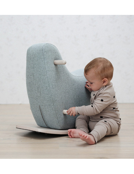 Pale Mint Toddler Rocking Horse