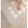 LADYBIRD RUG - WHITE DOTS