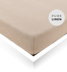 White Sand Double Fitted Sheet
