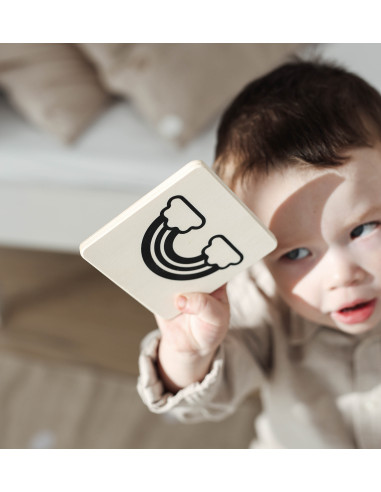 Wooden Memory game for kids