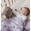 Popcorn Baby Blanket – Lilac