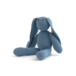 Crochet Bunny - Royal Blue