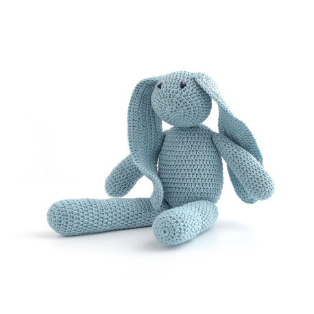 Crochet Bunny - Sky Blue