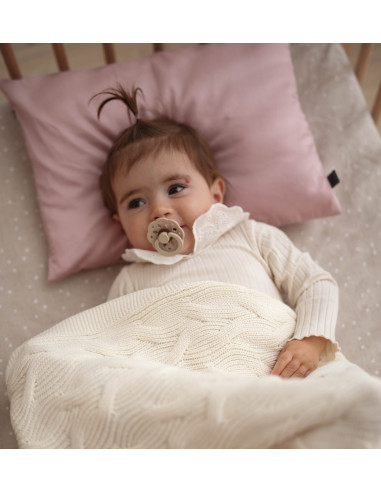 Ocean Baby Blanket - Cream