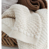 Bubbles Baby Blanket - Cream