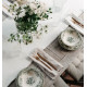 Linen table runner - Ivory