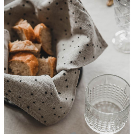 Linen napkins - Pepper