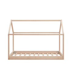 Wooden House Toddler Bed Frame