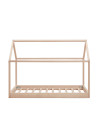 Wooden House Toddler Bed Frame