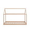 Wooden House Toddler Bed Frame