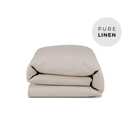 Natural linen Toddler Duvet Cover