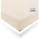 Vanilla Linen Toddler Fitted Sheet