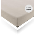 Natural linen Toddler Fitted Sheet