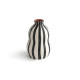 Terracotta vase in black
