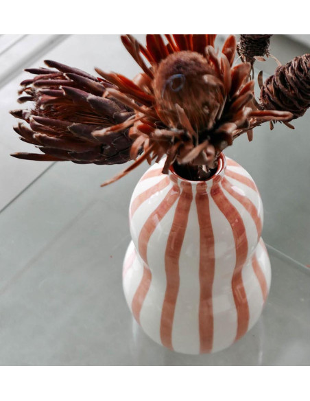 Terracotta vase