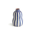 Terracotta vase in blue