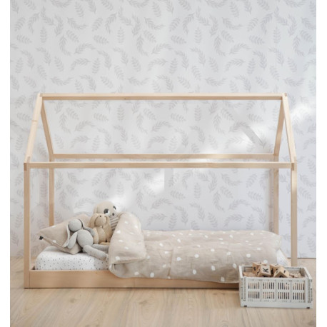 Wooden House Toddler Bed Frame