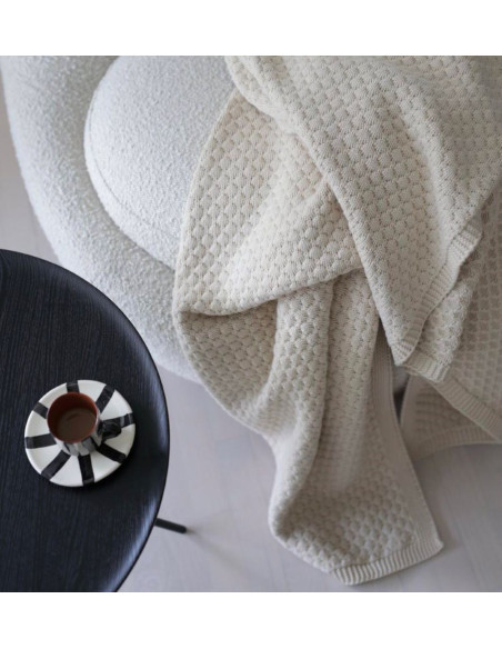 Cream Bubbles Blanket