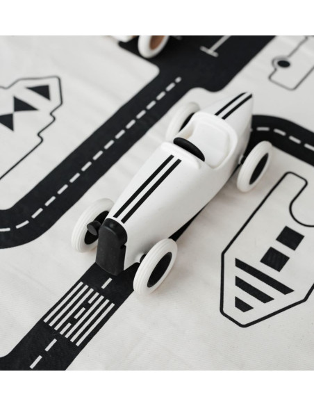 Car Toy - Grand Prix Racing Car in White