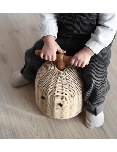 Ride On Kids Toy Rattan Rider