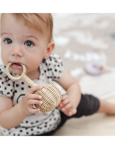Rattan Baby Rattle