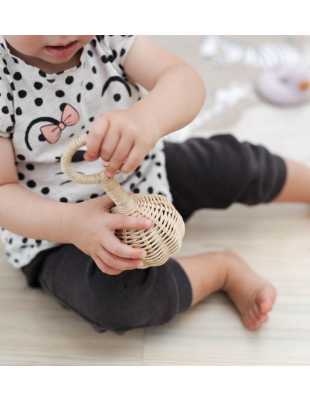 Rattan Baby Rattle