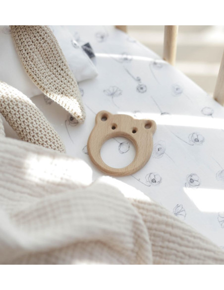 Wooden Baby Teether – Frisky Frog