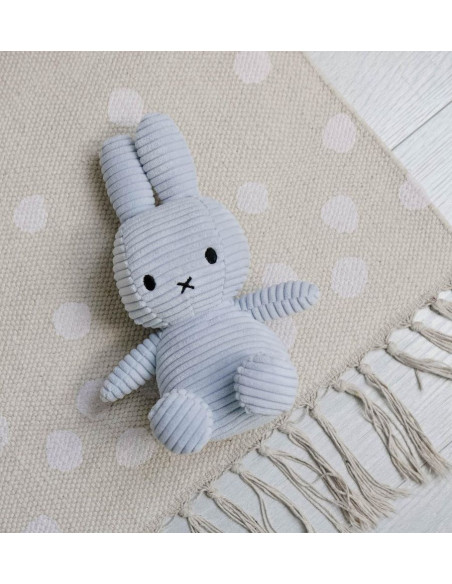 Miffy Bunny Corduroy in Ice Blue