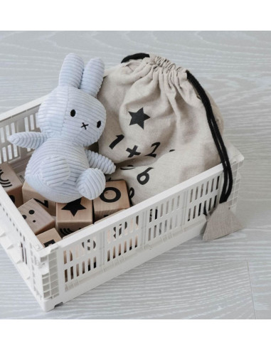 Miffy Bunny Corduroy in Ice Blue