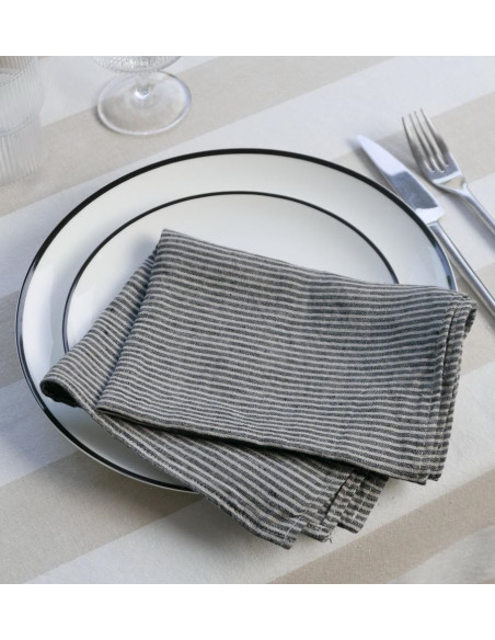 Linen Napkins - Horizon