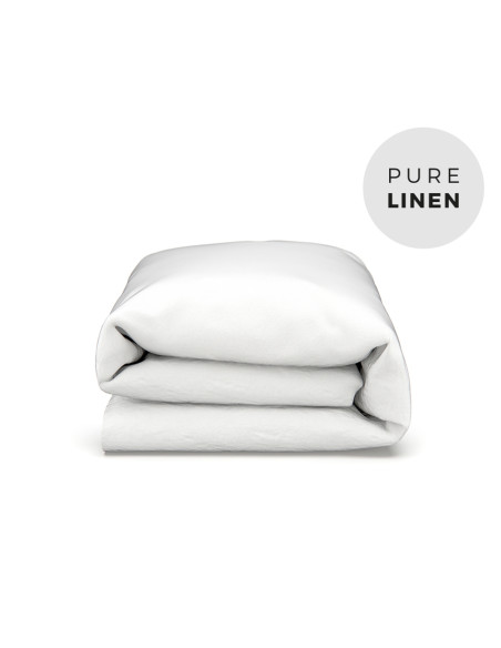 Pure White Double Duvet Cover