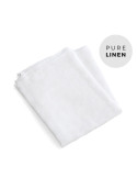 Linen napkins - Pure white