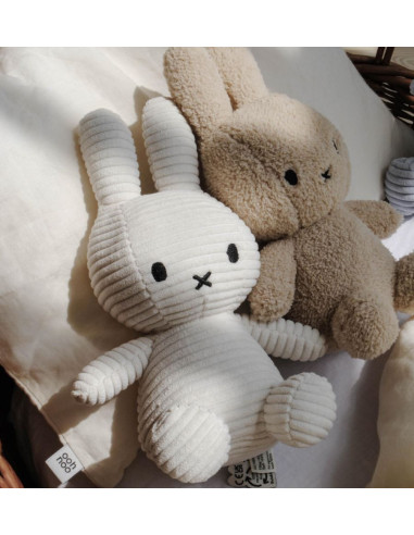 Miffy Bunny Corduroy in Offwhite
