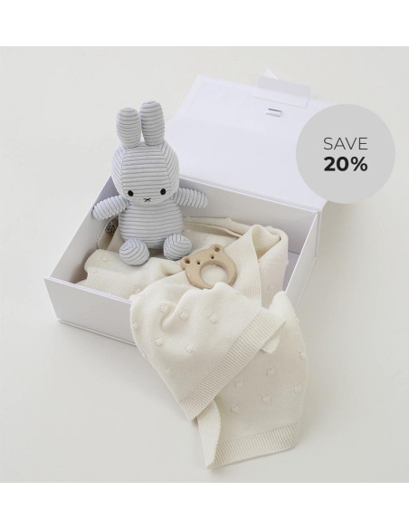 Blue Miffy Popcorn Set in a Gift Box
