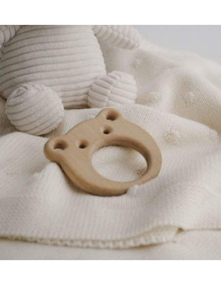 Darilni komplet bel Miffy zajček v škatli