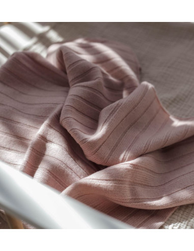 Cashmere Baby Blanket - Champagne Blush