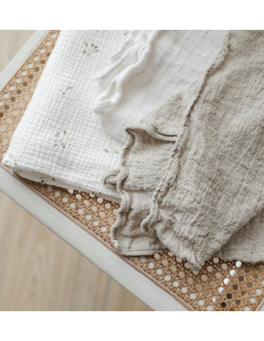 Set 2 lanenih crêpe pleničk