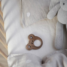 Vanilla Linen Toddler Fitted Sheet 2