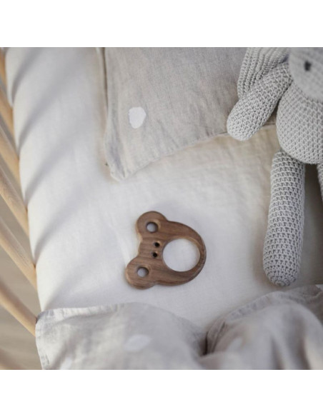Vanilla Linen Toddler Fitted Sheet Vanilla Linen Toddler Fitted Sheet