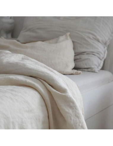 Lanena prevleka za vzglavnik