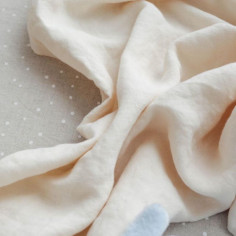 Vanilla Linen Baby Duvet Cover 2