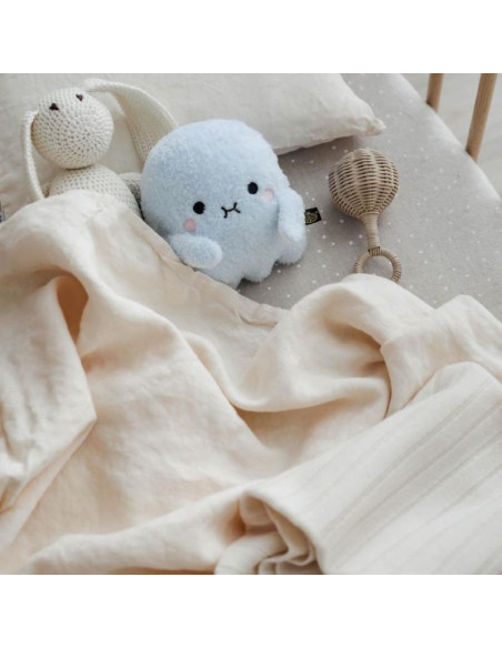 Vanilla Linen Baby Pillowcase