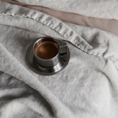 Lanena prevleka za odejo